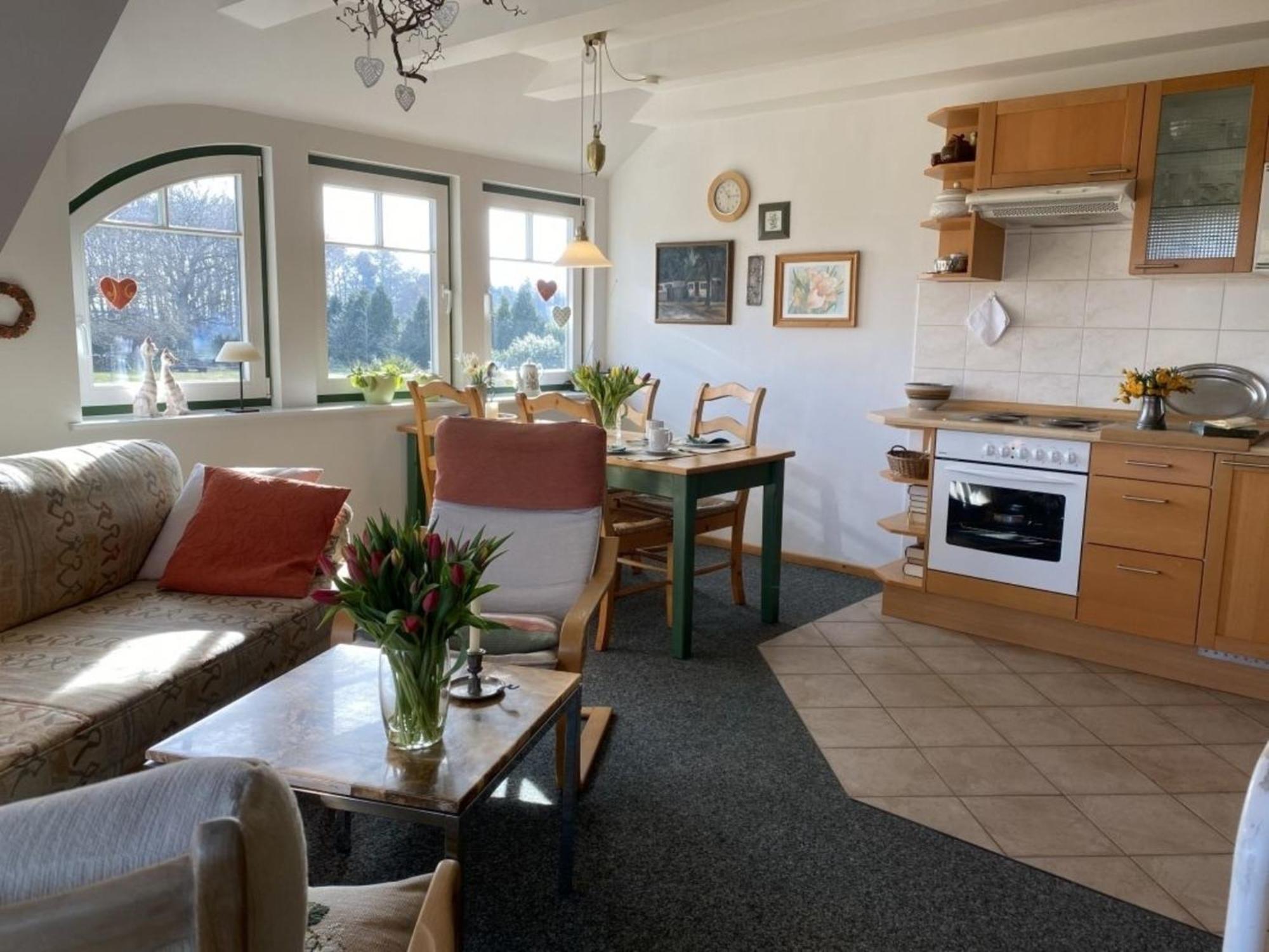 Ferienwohnung Nr 07 Og Spitzboden Борн Экстерьер фото